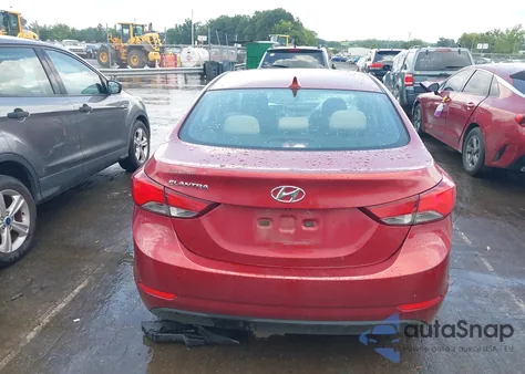 2014 Hyundai Elantra Se/Sport/Limited из США, поврежденный, VIN 5NPDH4AEXEH543250